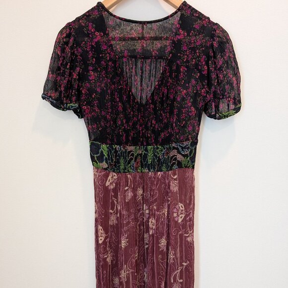 Free People Daisy Fields Floral Sheer Top / Duster Size: XS - Picture 8 of 13